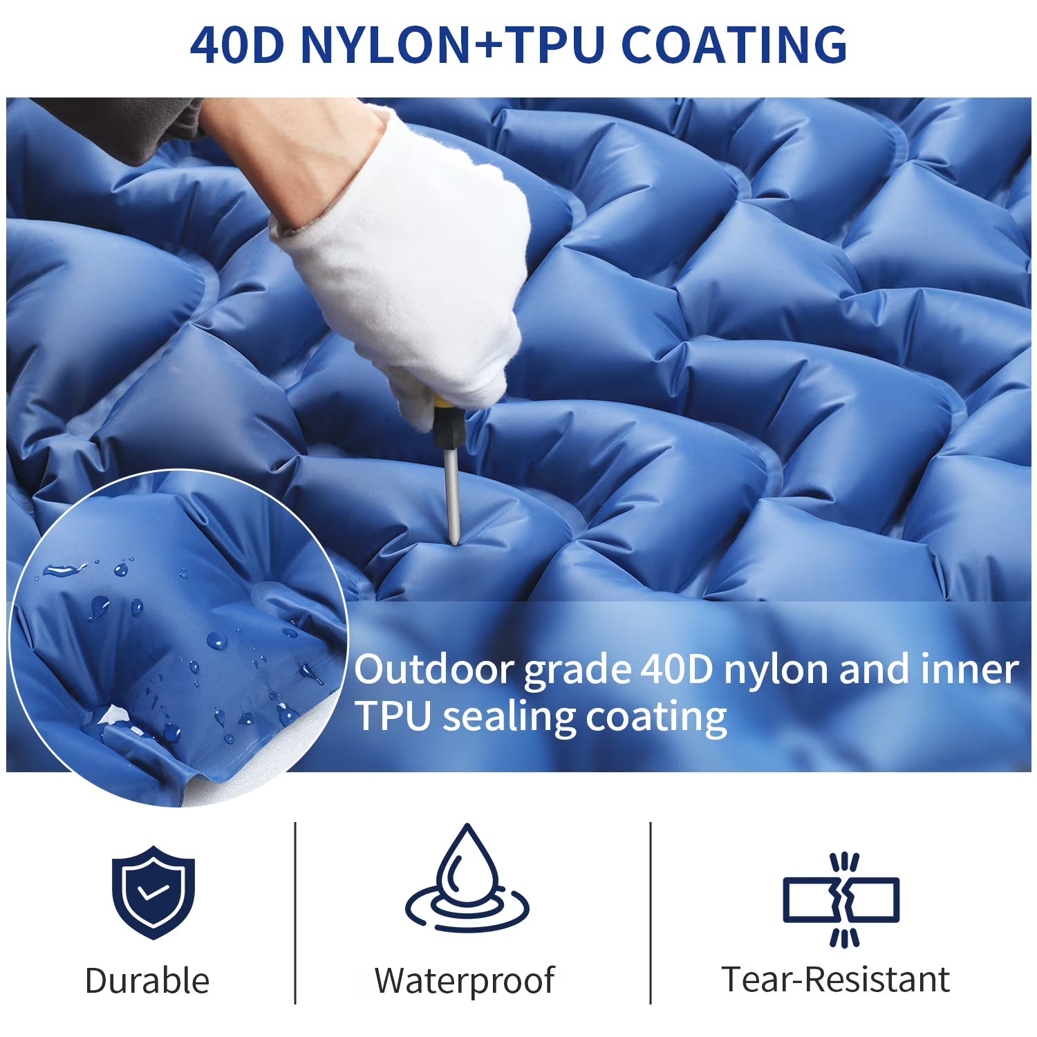 PeakPact™ Premium Ultralight Camping Mattress